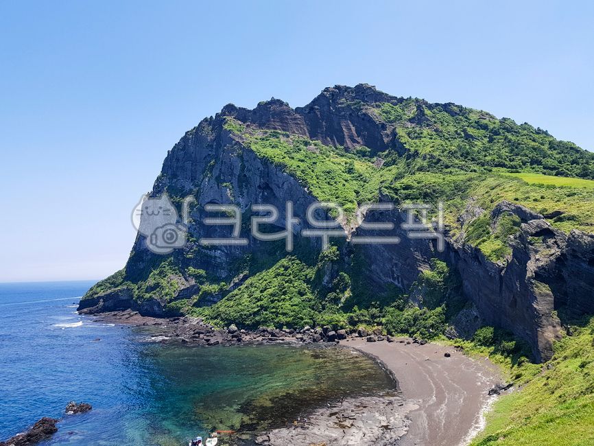 제주,성산일출봉,해변,바다,하늘,바닷가,제주도,여름,낭떠러지,nature,자연,곶,water,물,sea