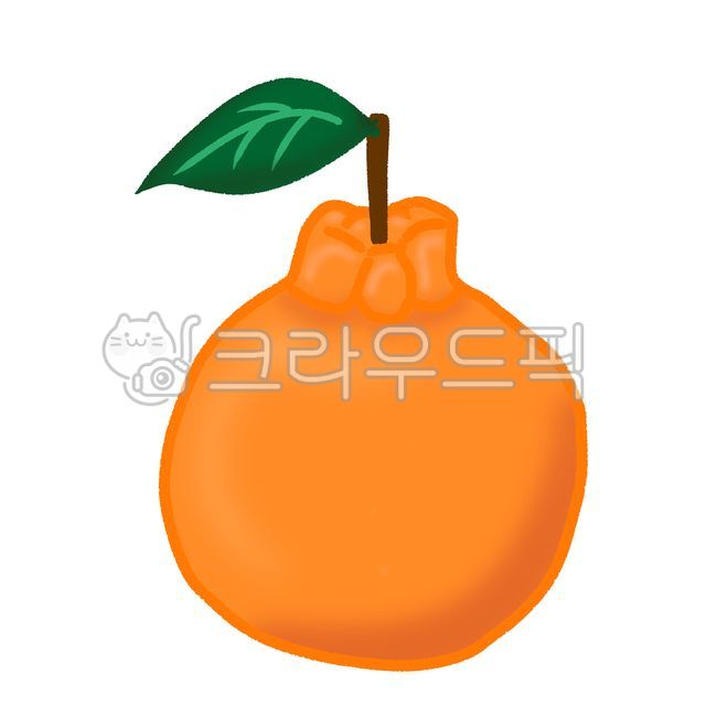 한라봉,한라봉일러스트,한라봉그림,단순한한라봉그림,심플한한라봉그림,제주특산물,과일,과일그림,과일일러스트,과일손그림