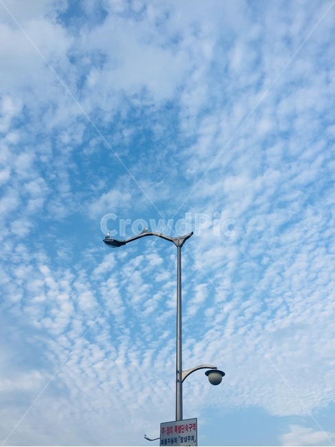 하늘,sky,구름,가로등,배경화면
