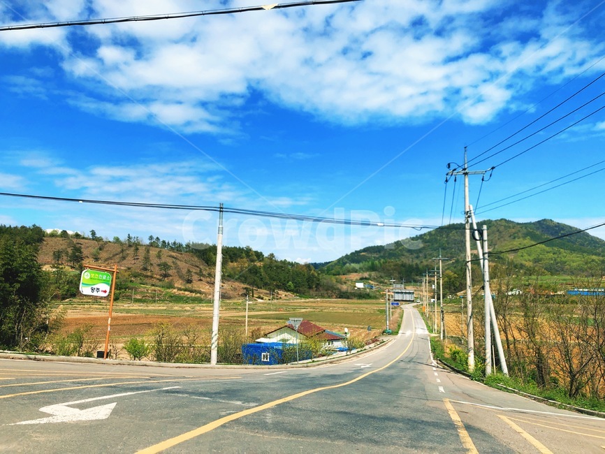 도로,시골길,하늘,시골,영광,road