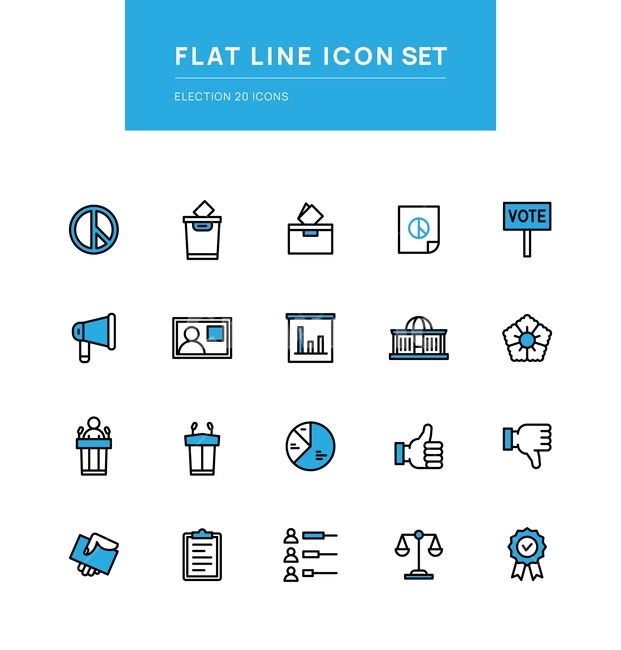 Line icon,election,line,voting icon,icon,Flat icon,Election Image Contest,simple,vote,election icon,Modern