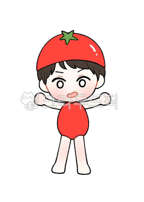 어린이집,유치원,어린이집일러스트,유치원일러스트,일러스트,토마토,토마토일러스트,사람,사람일러스트