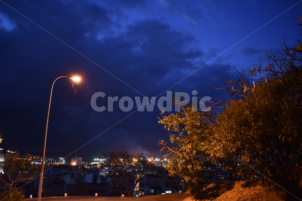 가로등불빛,포트루이스야경,모리셔스야경,야경,roadlamp,streetlight