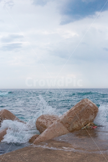 동해,바다,파도,방파제,물결,여름,흐림,자연,풍경,nature,landscape,outdoors,옥외,ocean,대양,sea,water,물