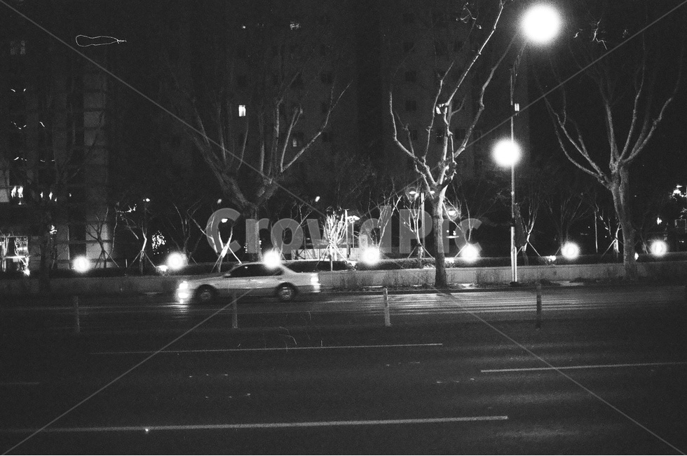 필름사진,흑백사진,야경사진,도시,대구,야경,밤,풍경,nightscape,night,landscape,흑백,모노톤,monochrome,black and white,교통,교통수단,traffic,transportation,asphalt,아스팔트,flare,플레어,light,빛,vehicle,차량,automobile,자동차,car,차