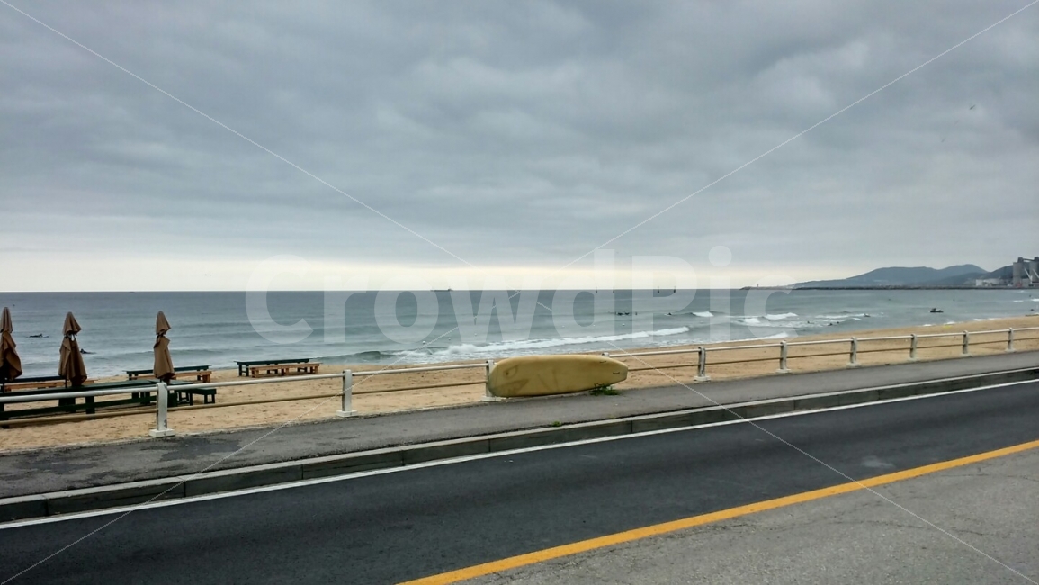 서핑,파도,바다,흐린날,Surfing,정동진,금진해변,해변,바다,beach,sea,교통,교통수단,traffic,transportation,road,도로,highway,고속도로,freeway,고속 도로