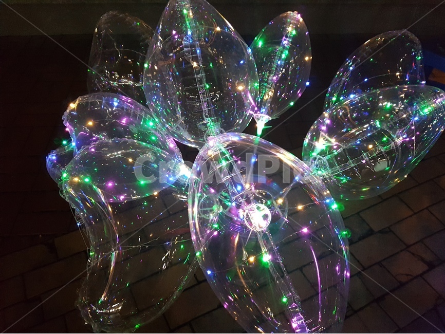 야경,풍선,힐링,불빛,반짝임,동심,야경,밤,풍경,nightscape,night,landscape,sphere,구체,crystal,결정