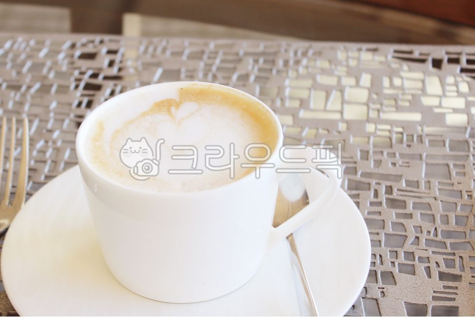 카페라떼, 핫라떼, 바닐라라떼, 라떼아트, 카페음료, 사진,이미지,일러스트,캘리그라피 - ja9762작가
