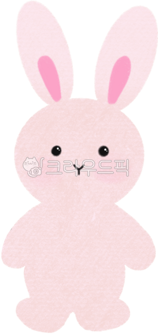 토끼,동물,귀여운,토끼일러스트,토끼캐릭터,핑크,분홍토끼