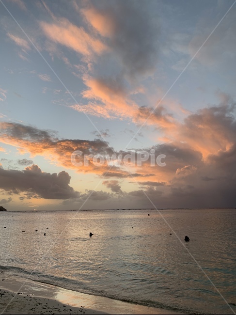 자연,nature,sea,바다,sunset,선셋,괌,투몬비치,guam