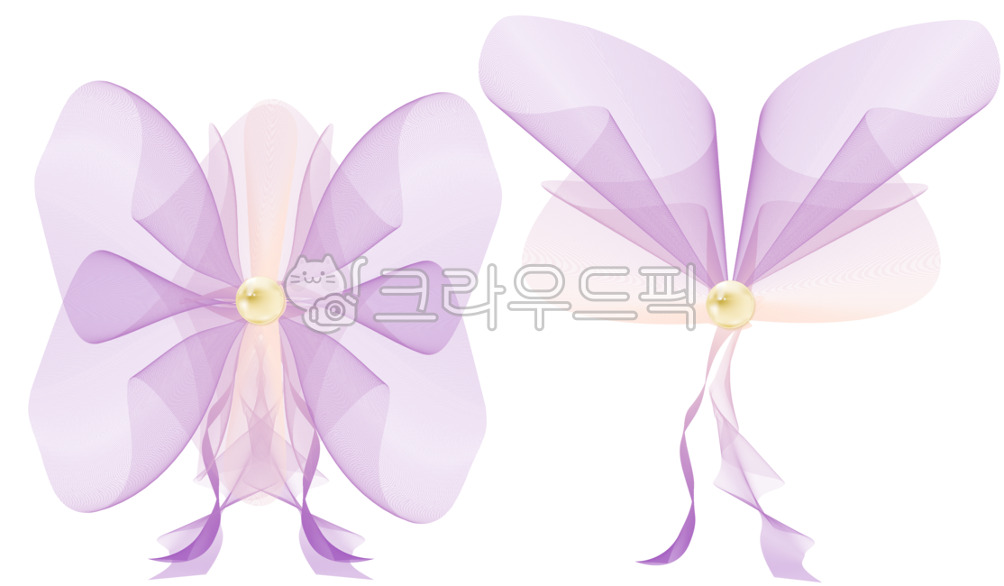 png심볼,망사,리본,포인트모티브,보라,purple