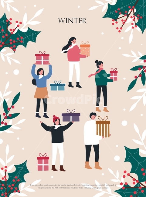 계절,겨울,겨울축제,풍경,자연,라이프,시즌,휴가,캐릭터,사람,3인,행복,즐거움,페스티벌,단체,그룹,남자,여자,커플,가족,이벤트,나무,생활,웹소스,소스,배너,팝업,포스터,축제,행사,크리스마스,트리,눈사람,장갑,코트,니트,모자,눈,눈송이,리스,포인세티아,선물,쇼핑,연말,겨울,계절,winter,season,그래픽,일러스트레이션,graphic,illustration