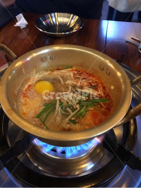 양은냄비,즉석순두부,양은,순두부,술국