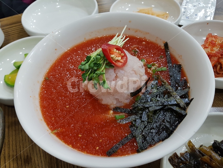 food,음식,물회,colddish,여름음식