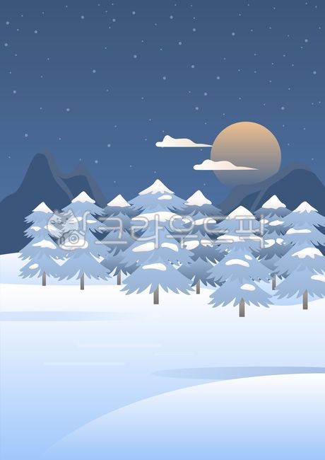 pine tree,snow scene,winter,scenery,sun,cloud,mountain,New Year,sight,season,vector,new year,pinetree,nature,tree,Vector illustration,outdoor,painting,background,snow,illustration,Sunrise,landscape