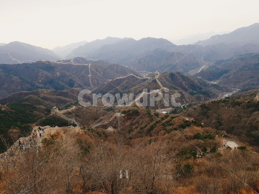 자연,산,mountain,nature,만리장성,중국,팔달령