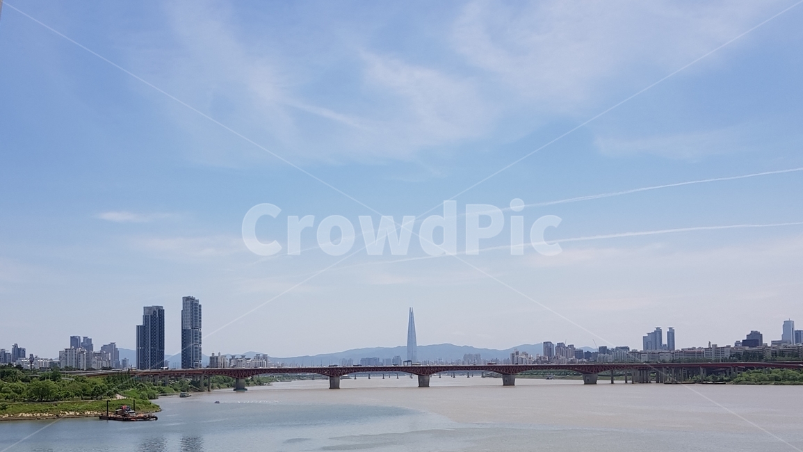 한강,서울,배경,풍경,하늘