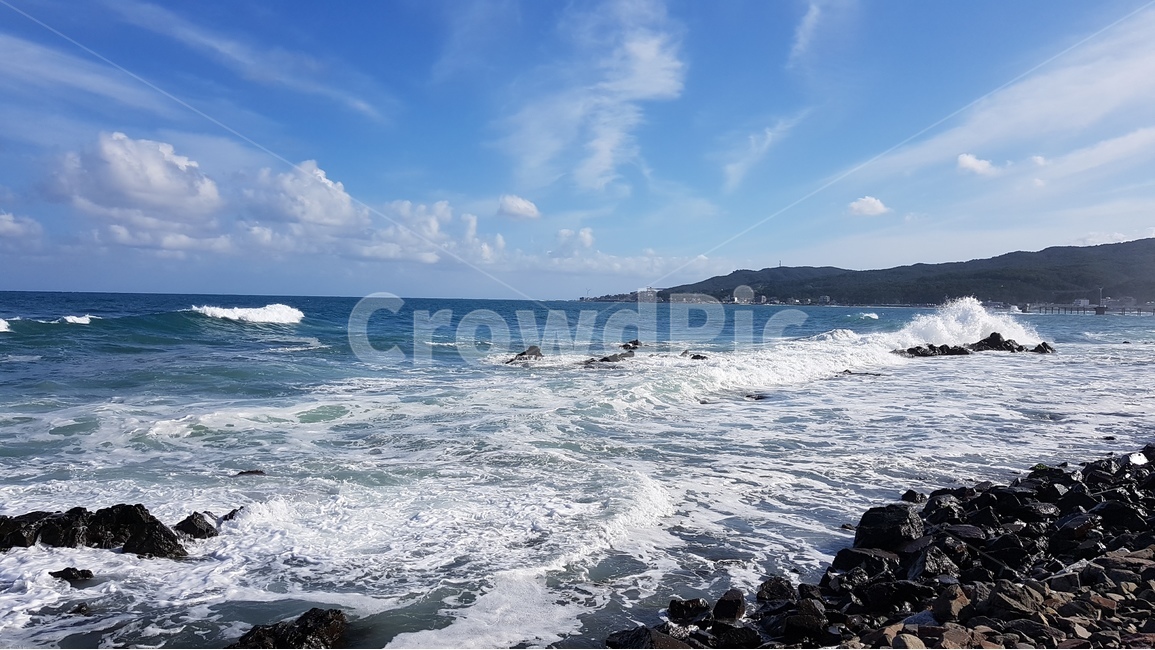 자연,파도,가을,바다,하늘,구름,자연,풍경,nature,landscape,ocean,대양,outdoors,옥외,sea,water,물,promontory,곶