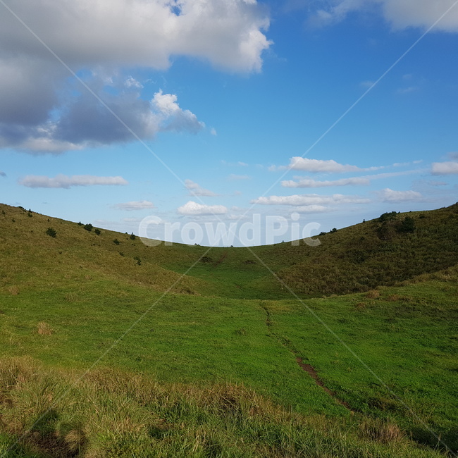 nature,자연,옥외,hill,언덕,대자연,푸른,초원,녹지,맑은날,하늘