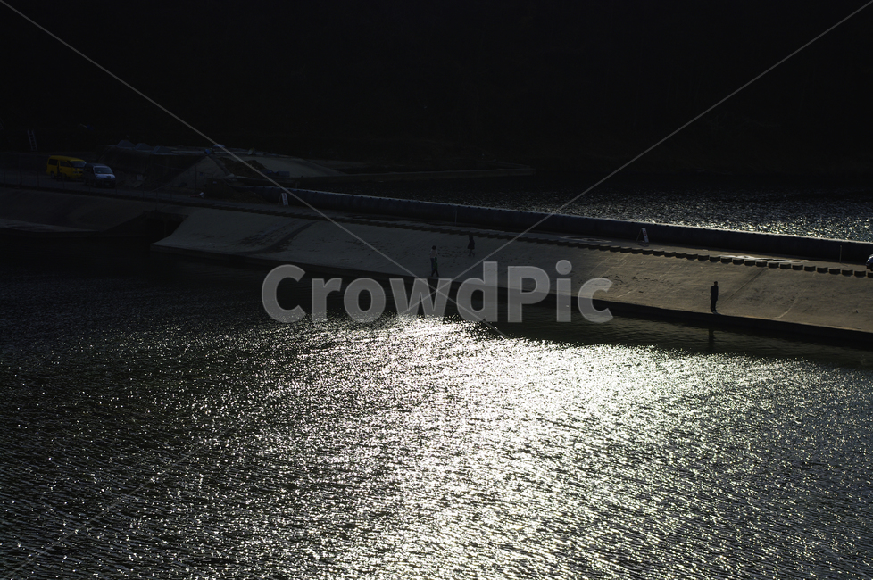 댐,물결,빛,풍경,강,자연,풍경,nature,landscape,water,물,vehicle,차량,transportation,교통,watercraft,선박,waterfront,워터 프론트
