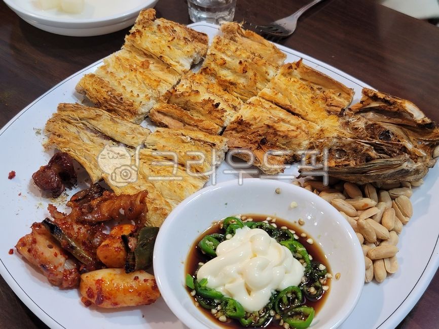 Beer snacks,Drink snacks,dry snacks,Soju snacks,snack,Grilled muktae,Muktae,dried fish