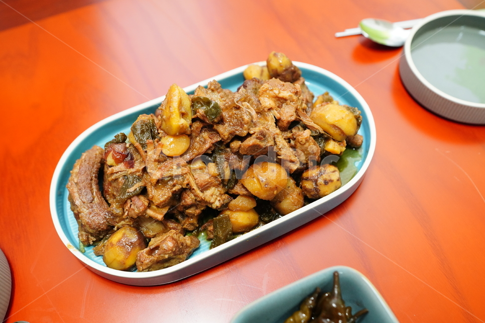 요리,음식,육식,갈비찜,찜요리,한식,먹거리,식사,고기,돼지,반찬,술안주