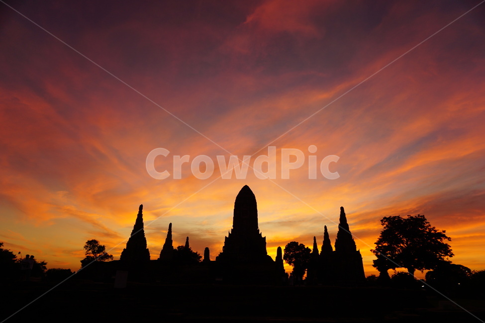 자연,nature,일몰,sunset,황홀,유적지,실루엣,그림자,silhouette,shadow