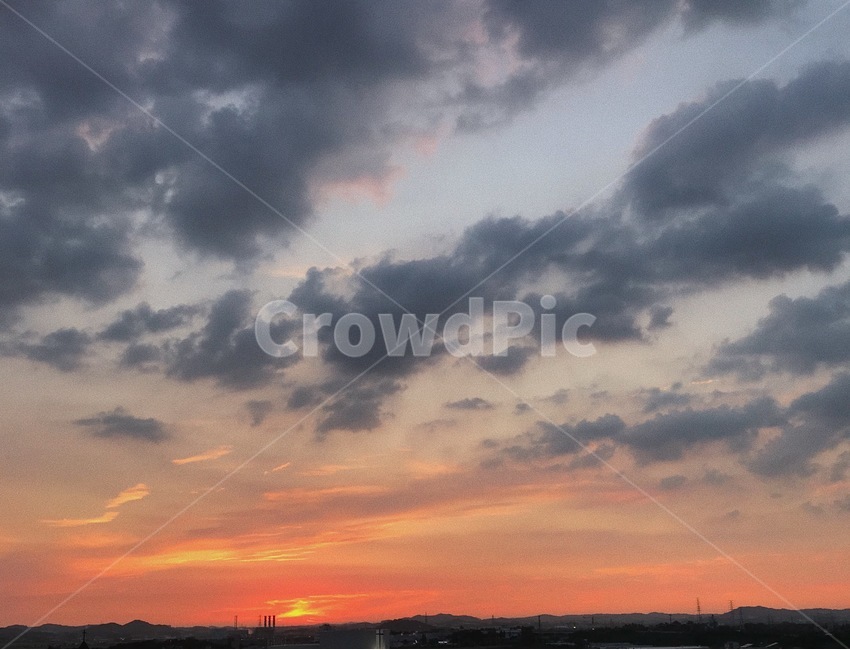 노을,석양,자연,저녁,sunset,rural,countryside,nature,afternoon,시골,구름,하늘,자연,풍경,nature,landscape,outdoors,옥외,sky