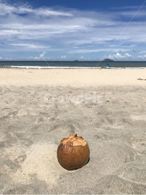 파도,구름,하늘,낮,날씨,맑음,코코넛,모래,해안가,바다,바닷가,야외,자연,옥외,흙,beach,beautiful,blue,cloud,coast,coconut,day,landscape,mountain,nature,nobody,ocean,outdoor,relax,sand,sea,shore,sky,summer,sun,sunny,vacation,water,weather,white