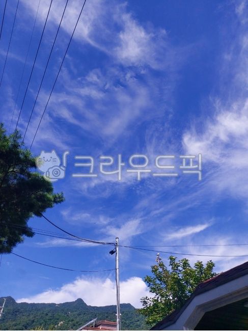 하늘,sky,파란색,새털구름,blue