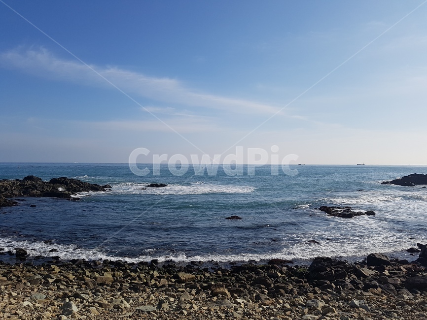 바다,부산,sea,blue,송정