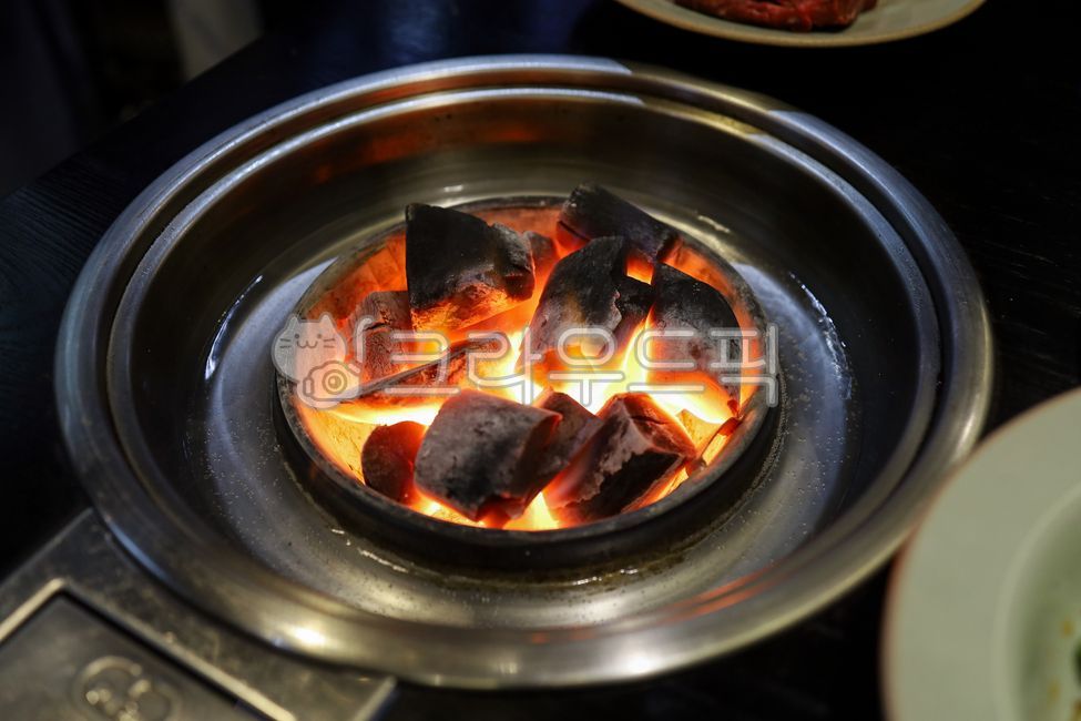 bbq, 숯, 숯불, 화로, 참숯, 사진,이미지,일러스트,캘리그라피 - 이빠이오빠작가