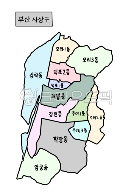 Busan Metropolitan City Administrative District Map,Busan administrative district,Busan,busan,Busan map,Busan Metropolitan City Administrative District,Busan Metropolitan City Map,Busan administrative district map