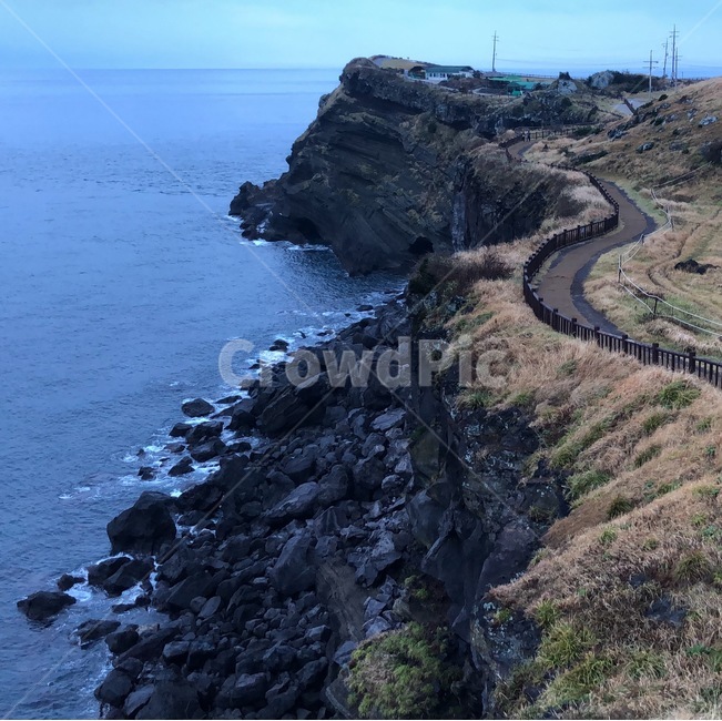 송악산,제주도,바다,nature,자연