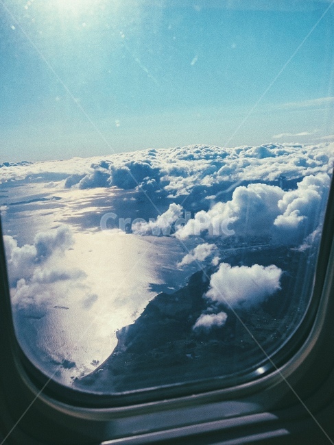비행기,창문,하늘,구름,sky,cloud,경치,outdoors,window,nature,자연,landscape