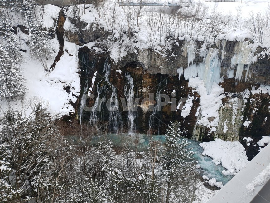 삿포로,겨울,비에이,청의호수,눈,얼음,폭포,겨울,계절,winter,season,자연,풍경,nature,landscape,해외,외국,세계,foreign,oversea,world,세계자연풍경,해외자연풍경,외국자연풍경,world nature landscape,outdoors,옥외,ice,빙,snow,river,강,water,물