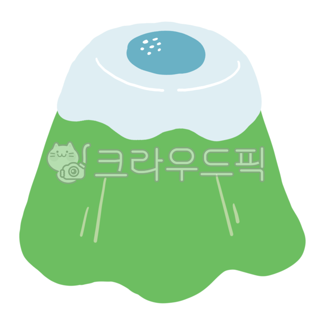 한라산,제주도,백록담,한라산일러스트,한라산그림,디자인소스,일러스트,손그림