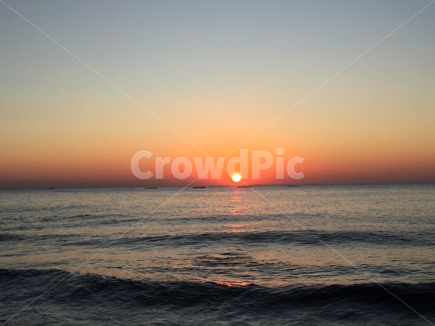 자연,nature,새벽,붉은하늘,redsky,sky,하늘,바다,해,sun