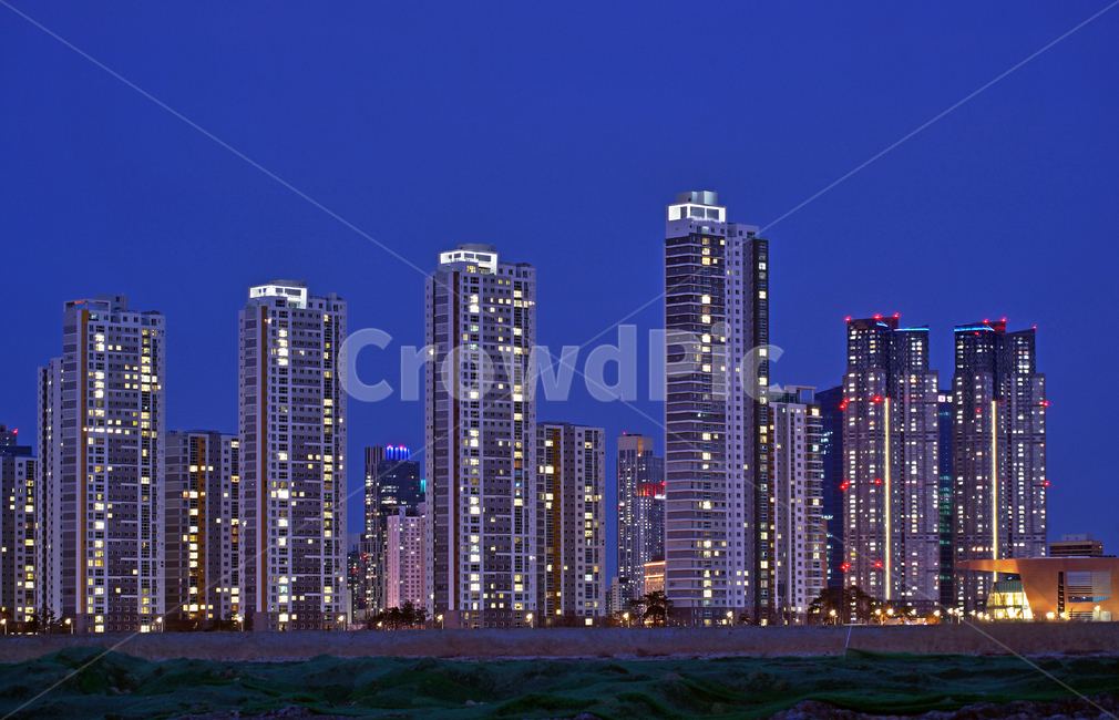 송도신도시,아파트,건설,야경,개활지,조명,야경,밤,풍경,nightscape,night,landscape,도시,city