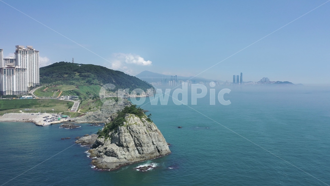 nature,대양,자연,바다,안개,광안리,오륙도,섬