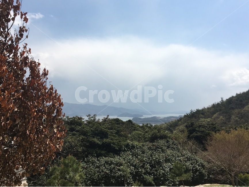 산,바다,하늘,구름,강진,자연,풍경,nature,landscape,한국자연풍경,한국자연경관,korea nature landscape
