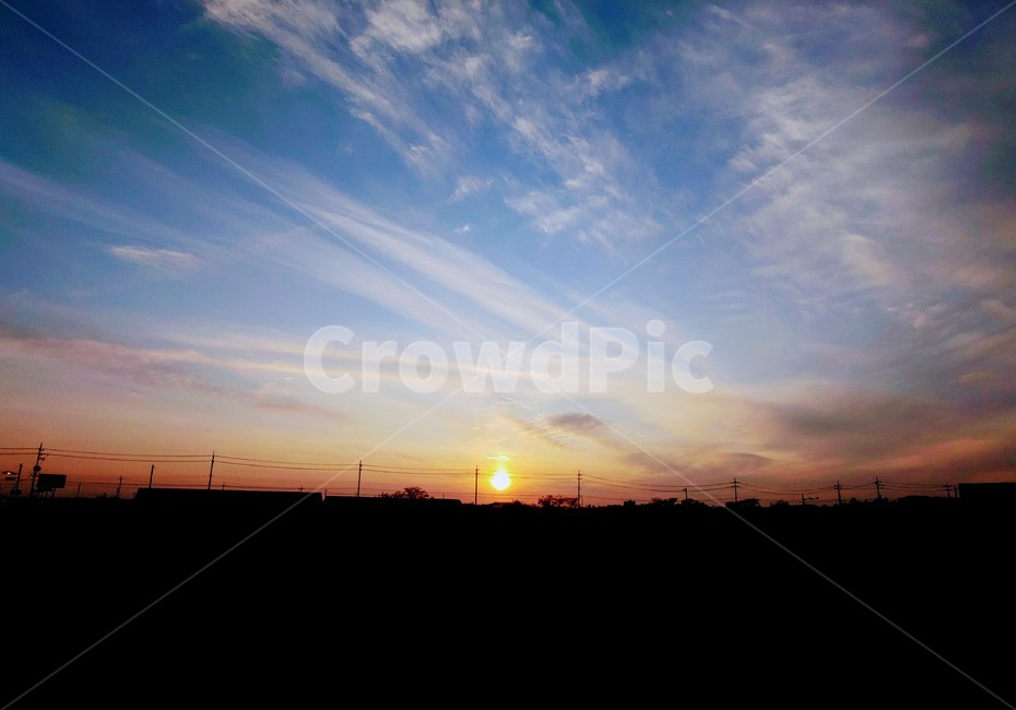 자연,sky,하늘,노을,sunset