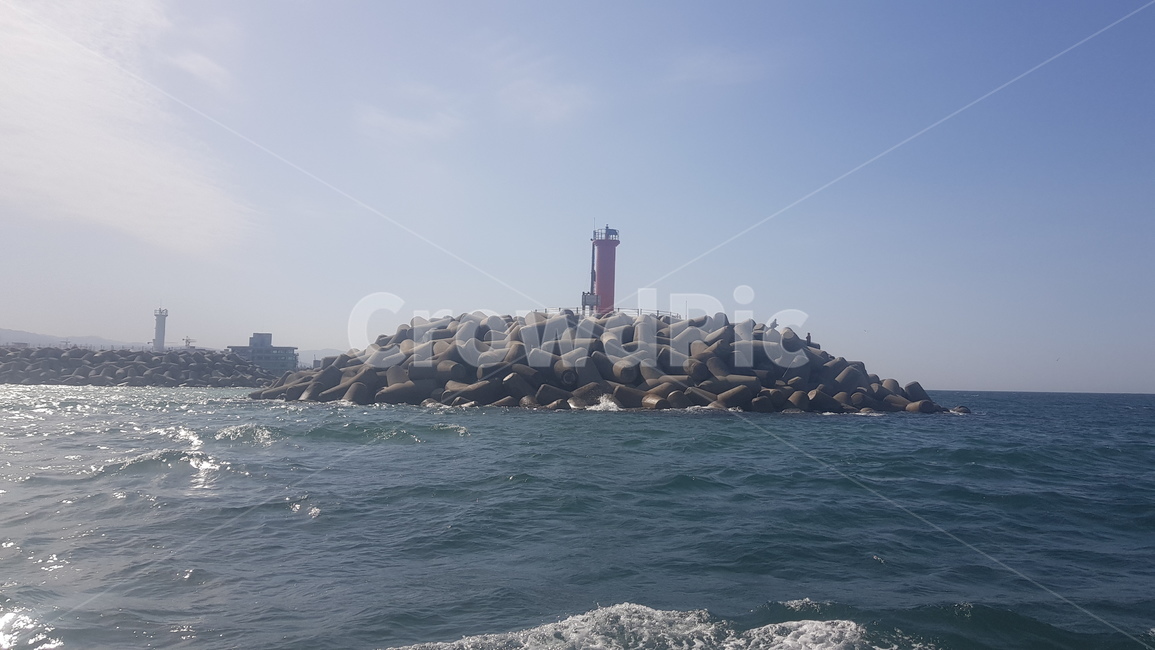 바다,등대,테트라포트,하늘,방파제,tetrapod,lihgthouse