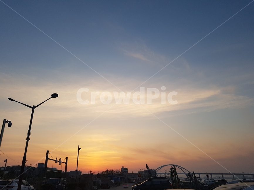 nature,자연,노을,저녁,하늘,자연,풍경,nature,landscape,outdoors,옥외