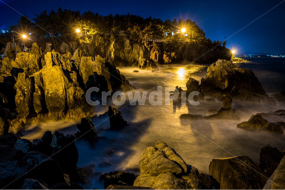 야경,추암해변,동해바다,바다,밤,풍경,자연,풍경,nature,landscape,야경,밤,nightscape,night,light,빛,flare,플레어