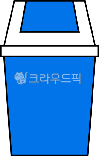 쓰레기,휴지통,쓰레기통,파란휴지통,생활용품
