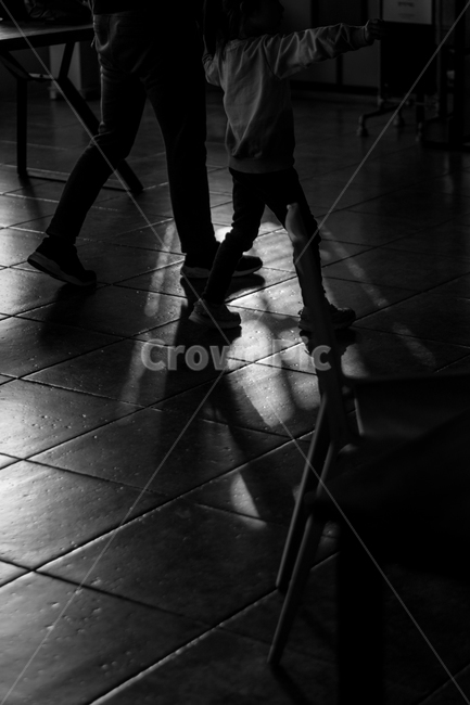 그림자,아이,빛,흑백,바닥,flooring