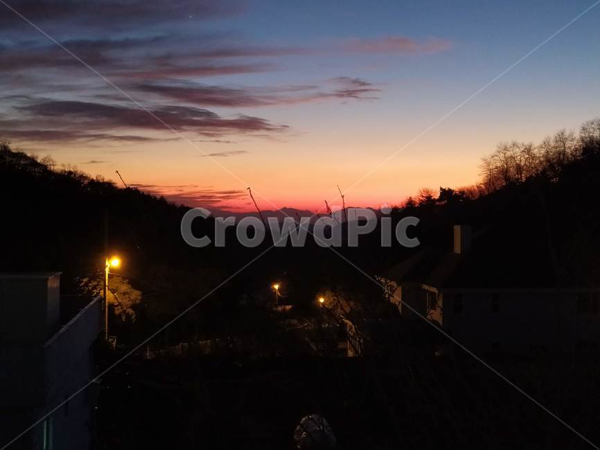 nature,플레어,light,황혼,dusk,outdoors,sunset,일몰