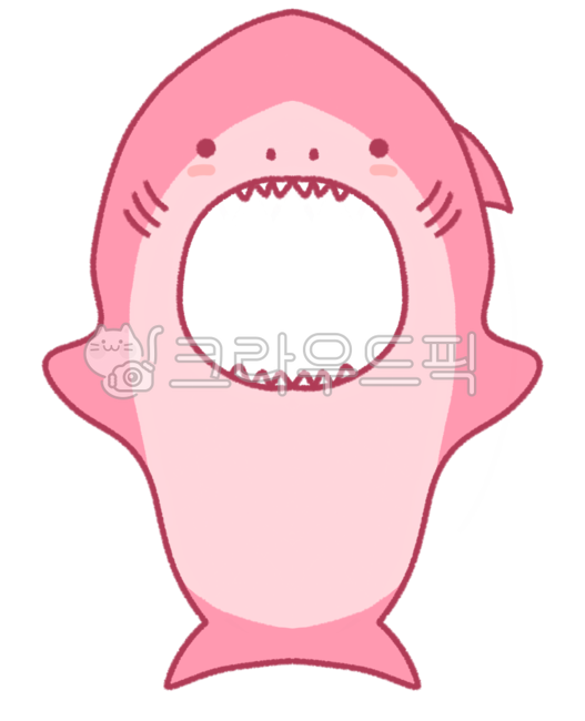 상어,shark,엄마상어,상어가족,상어캐릭터,상어그림,상어합성,빨간상어