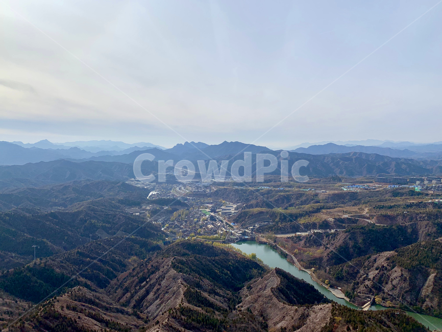 산,자연,능선,강,소도시,도시,마을,풍경,중국산,정상,산정상,구름,끝없는,광활한,산풍경,경치,전망,관광,감상,배경,중국
